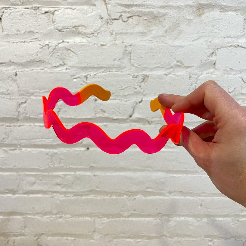 Squiggle Glasses by Nik Bentel: very rare limited edition